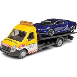   Bburago 1:43 Iveco Daily Transporter autómentő + Bugatti Chiron 18-31409
