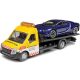 Bburago 1:43 Iveco Daily Transporter autómentő + Bugatti Chiron 18-31409