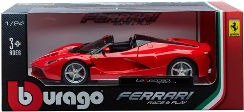 Bburago 1:24 Ferrari LaFerrari Aperta sportautó 18-26022R