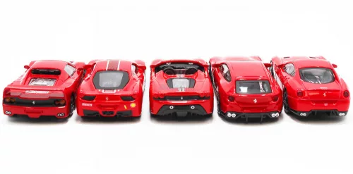 Bburago 1:43 Ferrari 5 db-os sportautó szett 18-36005