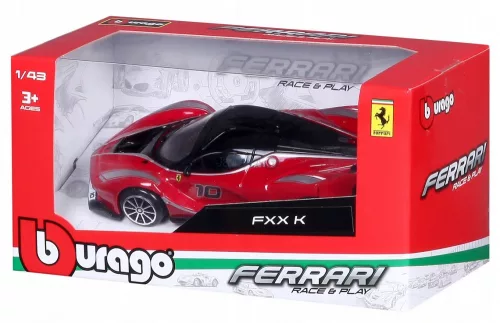 Bburago 1:43 Ferrari FXX-K N 10 (2015) sportautó 18-36024