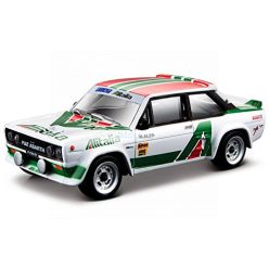   Bburago 1:43 Fiat 131 Abarth Alitalia N0 Rally autó 18-38017