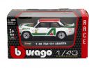 Bburago 1:43 Fiat 131 Abarth Alitalia N0 Rally autó 18-38017