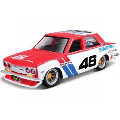   Bburago 1:43 Datsun 510 Brock Racing N 46 Tokyo Torque (1971) versenyautó 18-38047