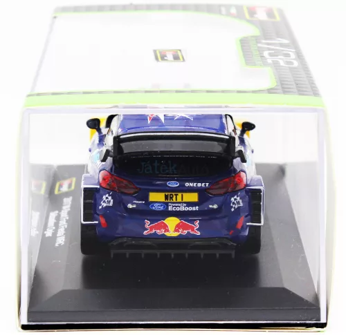 Bburago 1:32 Rally Ford Fiesta WRC versenyautó 18-40000 (Sébastien Ogier)