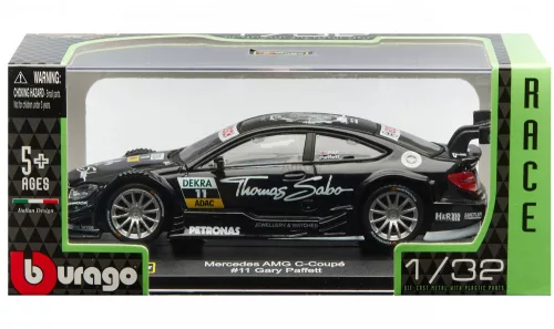 Bburago 1:32 DTM Mercedes AMG C-Coupé versenyautó 18-41150