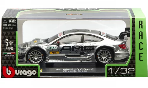 Bburago 1:32 DTM Mercedes AMG C-Coupé versenyautó 18-41150