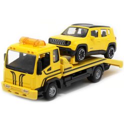   Bburago 1:43 Street Fire autómentő + Jeep Renegade 18-31399