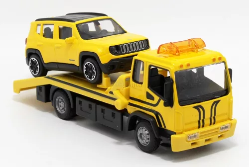 Bburago 1:43 Street Fire autómentő + Jeep Renegade 18-31399
