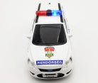 Bburago 1:43 szirénázó/villogó Ford Focus rendőrautó + Nissan GT-R sportautó 18-31063