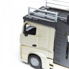 Bburago 1:43 Mercedes-Benz Actros autószállító kamion + Volkswagen Polo GTI 18-31456