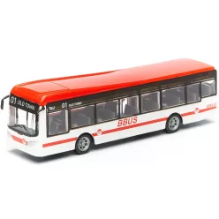 Bburago 1:43 City busz - piros 18-32102