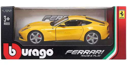 Bburago 1:24 Ferrari F12 Berlinetta sportautó 18-26007