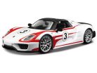 Bburago 1:24 Porsche 918 Spyder versenyautó 18-28009