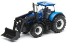 Bburago 1:50 New Holland T7.315 traktor homlokrakodóval 18-31630