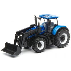   Bburago 1:50 New Holland T7.315 traktor homlokrakodóval 18-31630