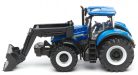 Bburago 1:50 New Holland T7.315 traktor homlokrakodóval 18-31630