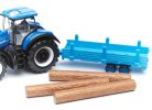 Bburago 1:32 New Holland T7.315 traktor rönkszállítóval 18-44060