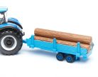 Bburago 1:32 New Holland T7.315 traktor rönkszállítóval 18-44060