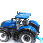 Bburago 1:32 New Holland T7.315 traktor rönkszállítóval 18-44060