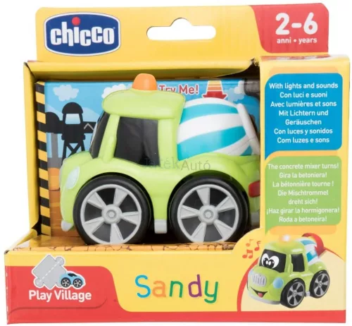 Chicco Sandy betonkeverő fénnyel- és hanggal (spanyol)