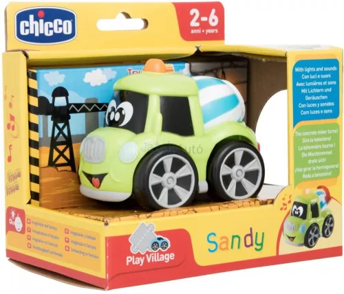 Chicco Sandy betonkeverő fénnyel- és hanggal (spanyol)