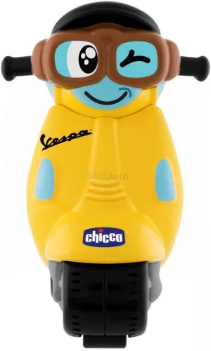 Chicco hátrahúzós Vespa robogó - Sárga