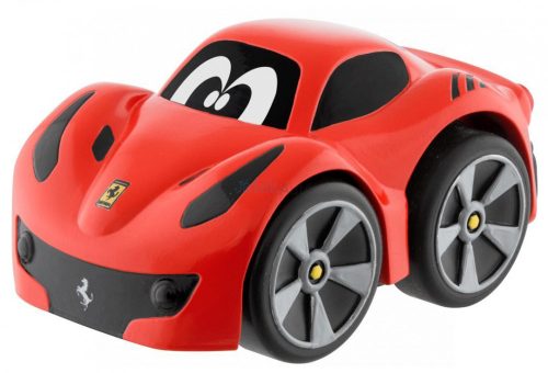 Chicco Turbo Team Ferrari F12 TDF hátrahúzós sportautó - Piros