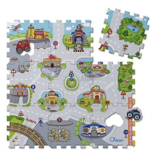 Chicco City puzzle játszószőnyeg
