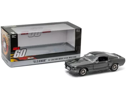GreenLight 1:24 Ford Mustang Shelby GT500E (1967) Eleanor - Tolvajtempó (Gone in 60 Seconds) - 18220