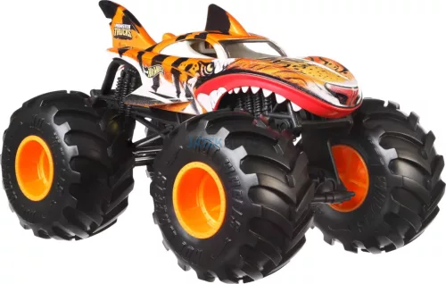  Hot Wheels Tiger Shark masszív, fémházas Monster Truck játékautó 1:24 