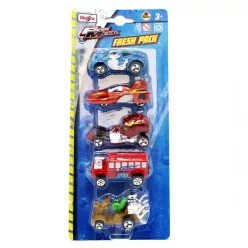 Maisto 1:64 Fresh Metal 5 db-os kisautó szett 15111