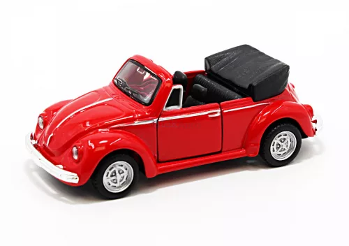 Maisto 1:32 Fresh Metal Volkswagen Bogárhátú cabrio - Hátrahúzós kivitel