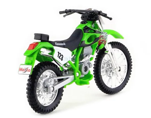 Maisto 1:18 Kawasaki KLX 250SR N123 (1990) motor 302G