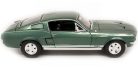 Maisto 1:18 Ford Mustang GTA Coupe Fastback (1967) Dark Green sportautó 31166