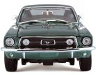 Maisto 1:18 Ford Mustang GTA Coupe Fastback (1967) Dark Green sportautó 31166