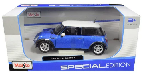 Maisto 1:24 Mini Cooper (2006) személyautó 31219BL