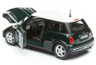 Maisto 1:24 Mini Cooper (2006) személyautó 31219 - Dark Green/White