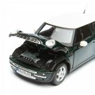 Maisto 1:24 Mini Cooper (2006) személyautó 31219 - Dark Green/White