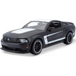   Maisto 1:24 Ford Mustang Boss 302 Coupe (2012) sportautó 31269 Matt Black