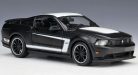 Maisto 1:24 Ford Mustang Boss 302 Coupe (2012) sportautó 31269 Matt Black