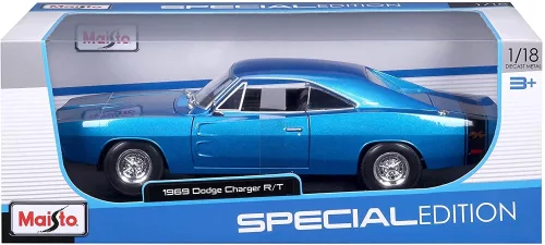 Maisto 1:18 Dodge Charger R/T Coupe (1969) sportautó 31387