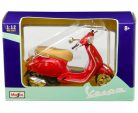 Maisto 1:12 Vespa 150 Primavera (2018) motor, piros 32721