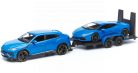 Maisto Design 1:24 Lamborghini Urus (2018) + Huracan LP640-4 Performante (2017) + utánfutó 32753