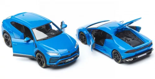 Maisto Design 1:24 Lamborghini Urus (2018) + Huracan LP640-4 Performante (2017) + utánfutó 32753