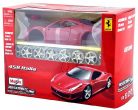 Maisto 1:24 Ferrari 458 Italia 8C (2009) összeszerelhető modell autó - 39113R