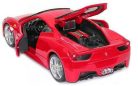 Maisto 1:24 Ferrari 458 Italia 8C (2009) összeszerelhető modell autó - 39113R