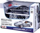 Maisto 1:24 Chevrolet Corvette C7 Coupe Stingray (2014) összeszerelhető modell autó - 39125