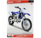 Maisto 1:12 Yamaha YZ450F (2000) összeszerelhető motor modell - 39195