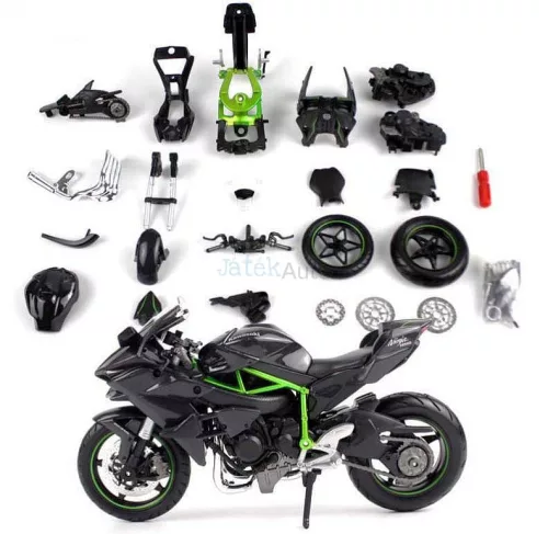 Maisto 1:12 Kawasaki Ninja H2 R (2017) összeszerelhető motor modell - 39198